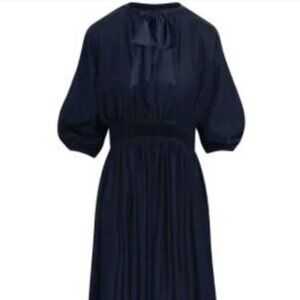 Andrea's Lookbook navy evening dress